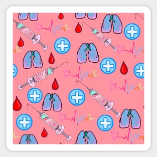 Kawaii Medical- Pink Sticker